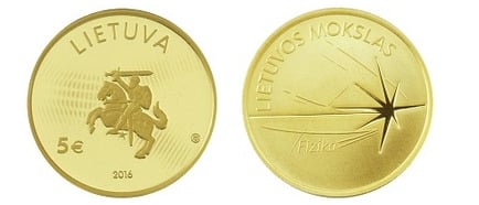 5 euro (La ciencia en Lituania: Física)