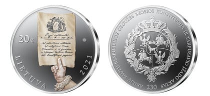 20 euro (230 aniversario de la Constitución del 3 de mayo)