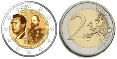 2 euro (200 Aniversario del Nacimiento del Gran Duque Guillermo III)