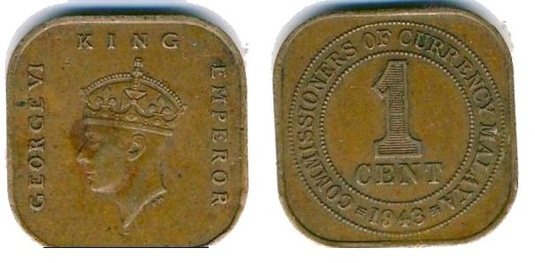 1 cent (Georg VI.)