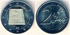 2 euro (40. Jahrestag der Gründung der Republik Malta im Jahr 1974)