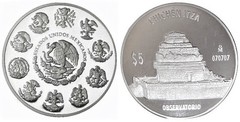 5 pesos (Chichén Itzá-Observatorio)