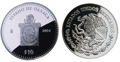 10 Pesos (Oaxaca Heraldik)