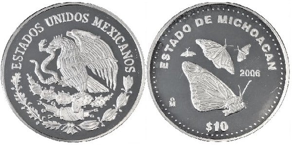 10 pesos (Bundesstaat Michoacán)