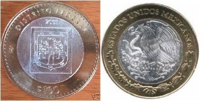 100 Pesos (Föderaler Bezirk Heraldik)