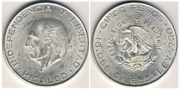 5 pesos