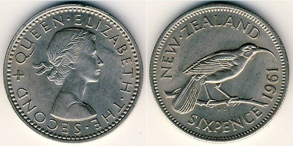 6 pence (Elisabeth II.)