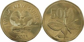 50 toea (Königin-Alexandra-Vogelflügler)