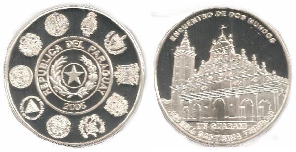 1 guaraní (Kirche der Heiligen Dreifaltigkeit)