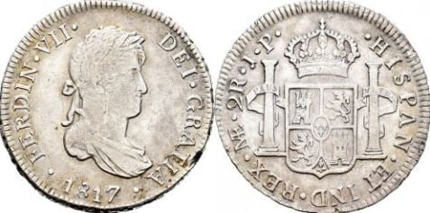 2 reales (Ferdinand VII.)