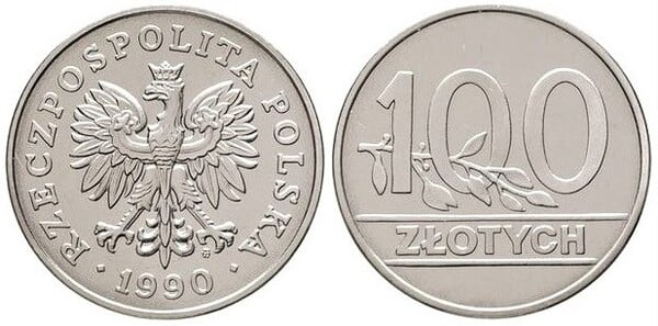 100 zlotych