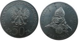 50 zlotych (Herzog Boleslaus III. Der Bocatormord)