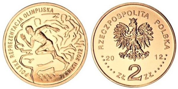 2 zlote (XXX Olympische Sommerspiele - London 2012)