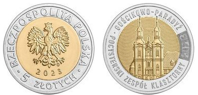 5 zlotys (Der postzisterziensische Klosterkomplex in Gościkowo-Paradyż)