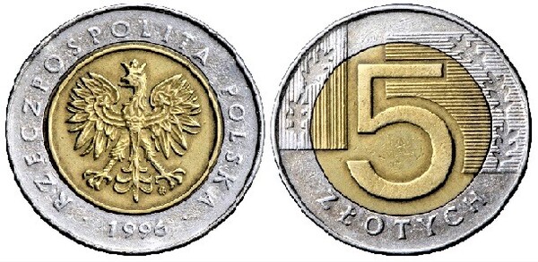 5 zlotych