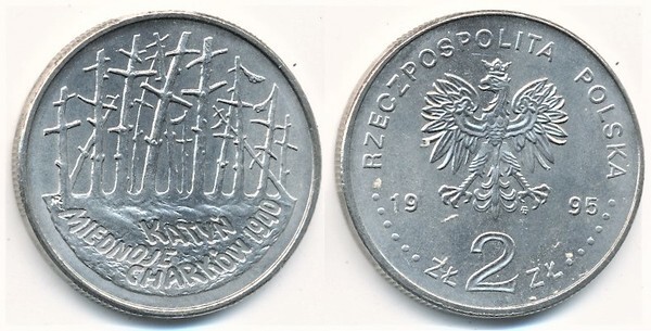 2 zlote (Massaker im Wald von Katyn)