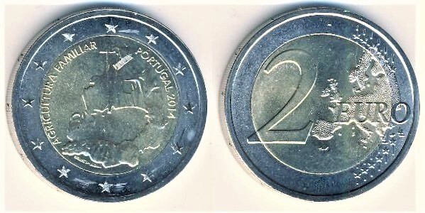 2 euro (Internationales Jahr der bäuerlichen Familienbetriebe)