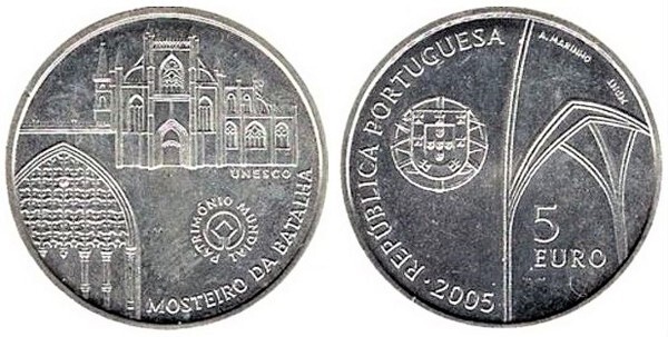 5 euro (Batalha-Kloster)