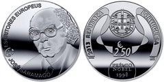 2,50 euro (15. Jahrestag des Nobelpreises für José Saramago)