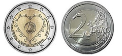 2 euros (Equipo Olimpico)