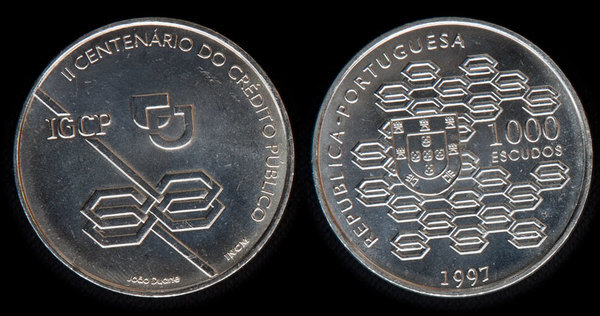 1.000 Escudos (II Centenário do Crédito Público)