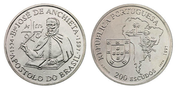 200 escudos (Der selige José de Anchieta 1534-1597)