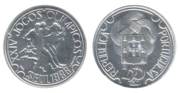 250 escudos (XXIV. Olympische Spiele - Seoul 1988)