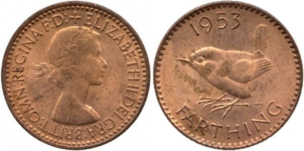 1 farthing (Elisabeth II.)