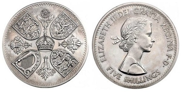 5 shillings (Elisabeth II.)