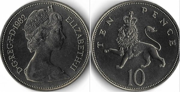 10 pence (Elisabeth II.)