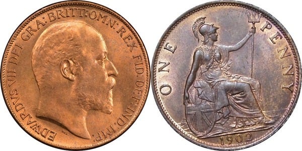 1 penny (Edward VII.)