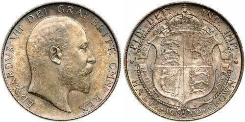 1/2 crown (Edward VII.)