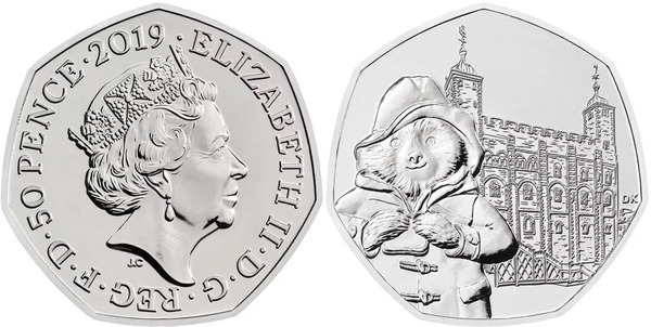 50 pence (Beatrix Potter - Paddington im Turm)