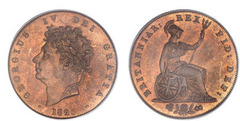 1/2 penny (Georg IV.)