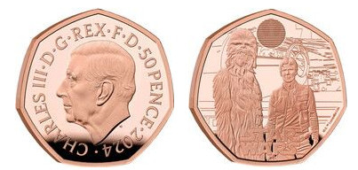 50 Pence (Han Solo und Chewbacca)