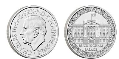 5 Pfund (Buckingham Palace)