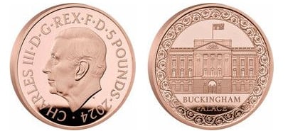 5 Pfund (Buckingham Palace)