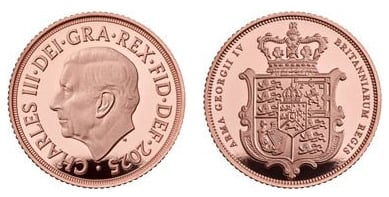 1/4 Sovereign (200. Jahrestag des Hannoveraner Sovereigns)