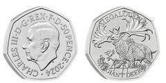 50 Pence (Riesenhirsch)