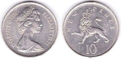 10 new pence (Elisabeth II.)