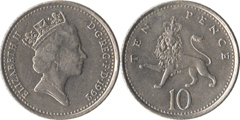 10 pence (Elisabeth II.)