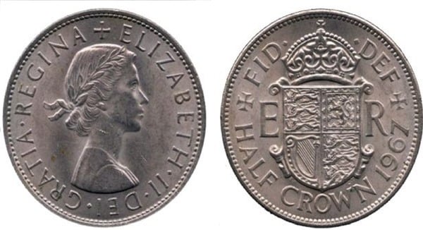 1/2 crown (Elizabeth II)