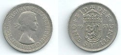 1 shilling (Elisabeth II.)