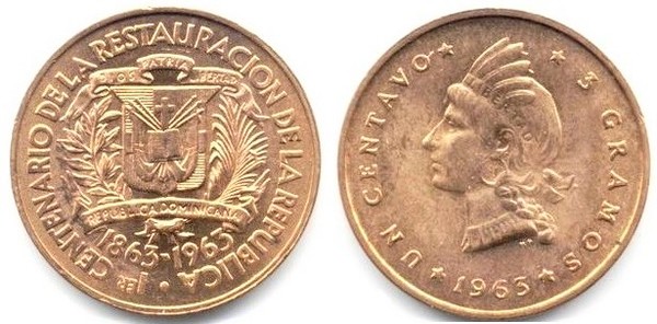 1 centavo (100. Jahrestag der Wiederherstellung der Republik)