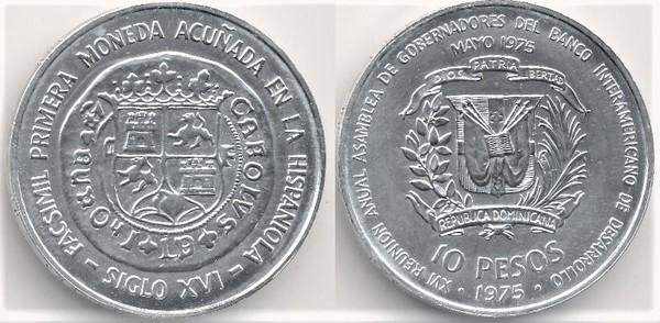 10 pesos (Internationale Bankierskonferenz)