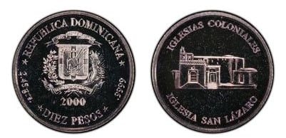 10 pesos (Iglesia de San Lázaro)