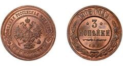 3 kopecks (Alexander II./III./Nikolaus II.)