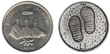 1 lire (Mondlandung)