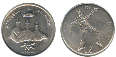 2 lire (Astronaut)