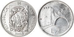 2 Lire (Fratta befestigter Bogen)